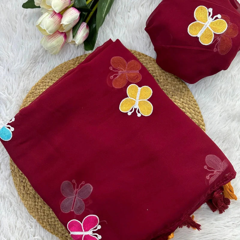 Georgette Sarees