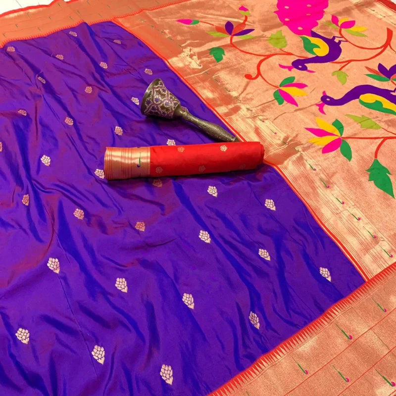 Kanjivaram Paithani Saree