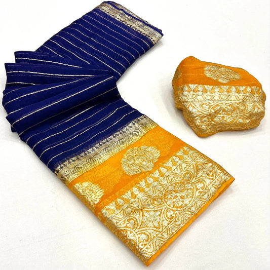 Viscose Georgette Saree