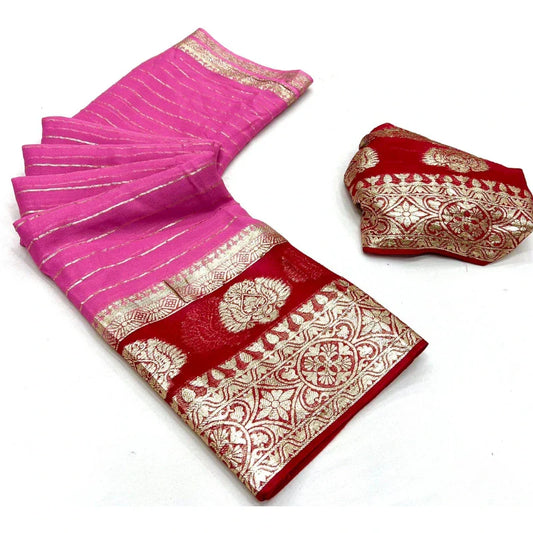 Viscose Georgette Saree