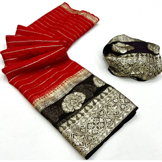 Viscose Georgette Saree