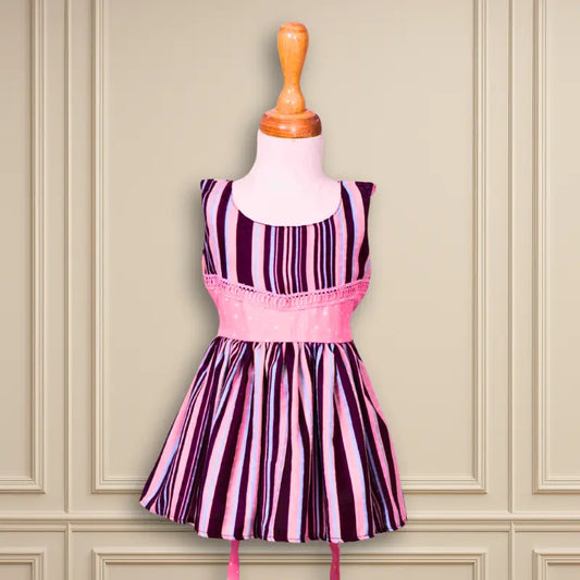 maroon frock for kids
