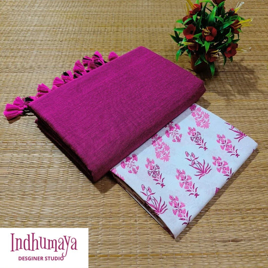 Khadi Handloom Cotton Saree