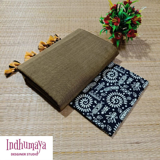 Khadi Handloom Cotton Saree