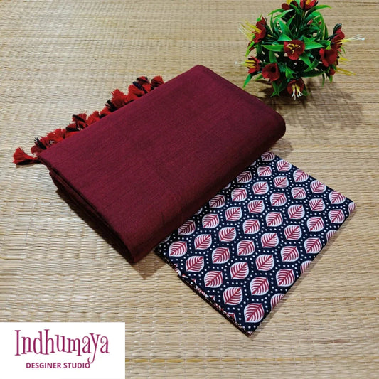 Khadi Handloom Cotton Saree