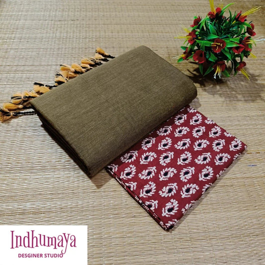 Khadi Handloom Cotton Saree