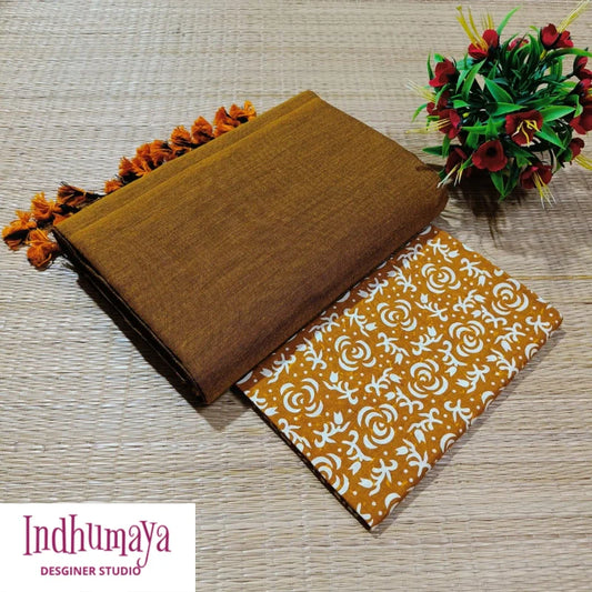 Khadi Handloom Cotton Saree