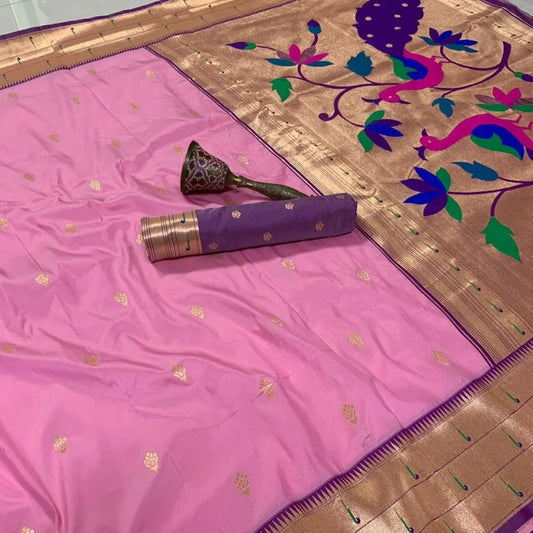 Kanjivaram Paithani Saree