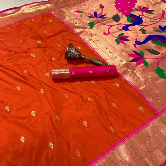 Kanjivaram Paithani Saree