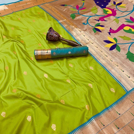 Kanjivaram Paithani Saree