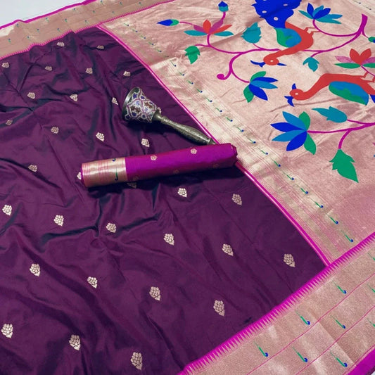 Kanjivaram Paithani Saree