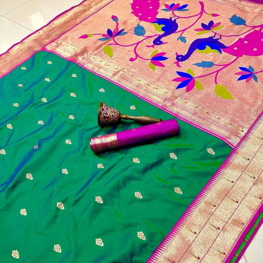Kanjivaram Paithani Saree
