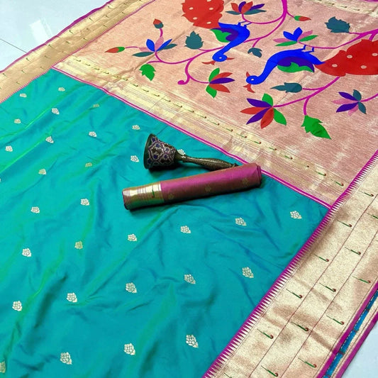 Kanjivaram Paithani Saree