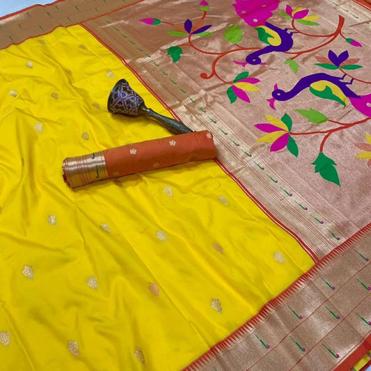 Kanjivaram Paithani Saree