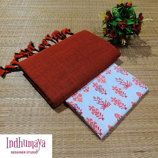 Khadi Handloom Cotton Saree